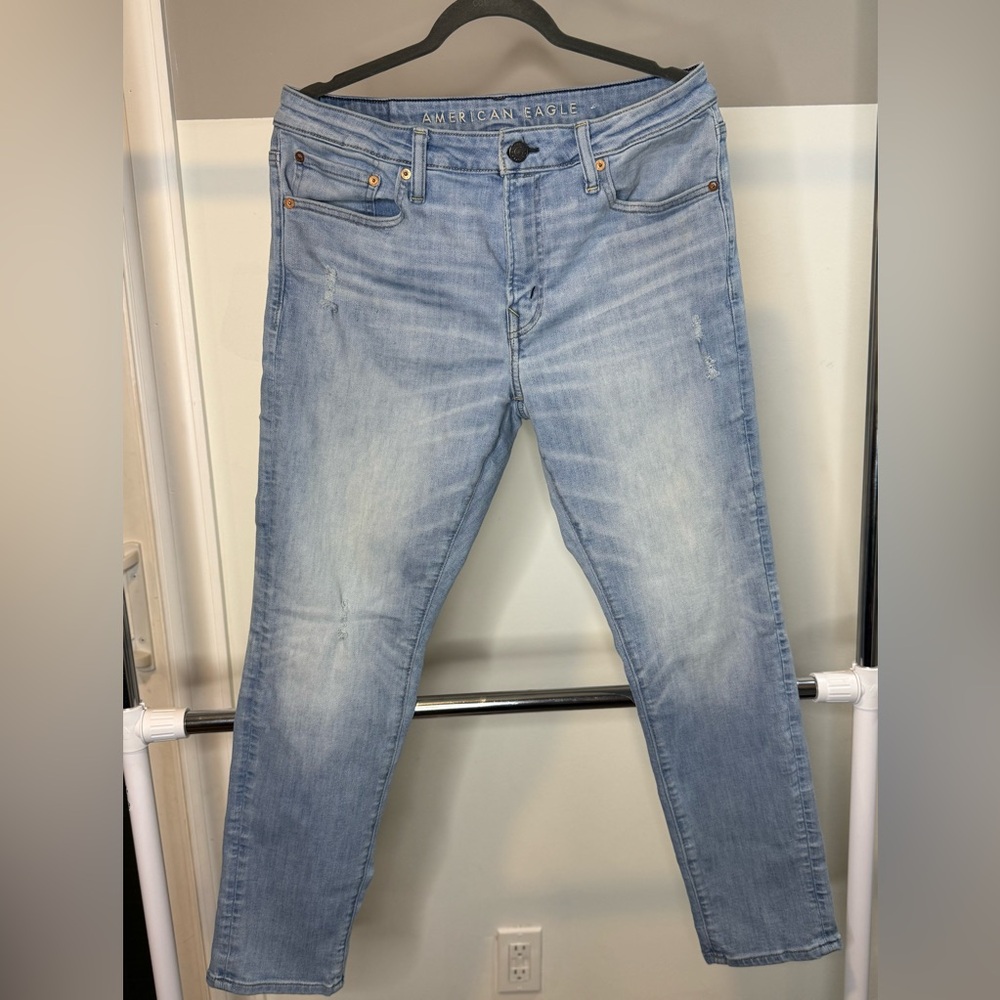 American Eagle Outfitters Sky Blue Denim